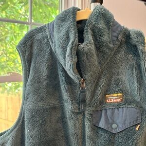 LL Bean Zip Up Vest